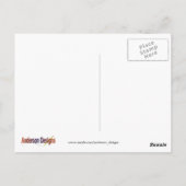 Black Australorp Hen Postkarte (Rückseite)