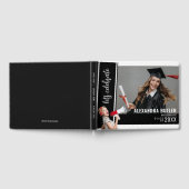 Black Autograph Keepake Class of 2023 Abschluss Gästebuch (Voll)