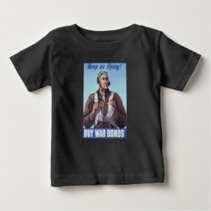 Black Aviators: Militärischer Kampfdienst der USA Baby T-shirt