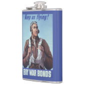 Black Aviators: Militärischer Kampfdienst der USA Flachmann (Links)