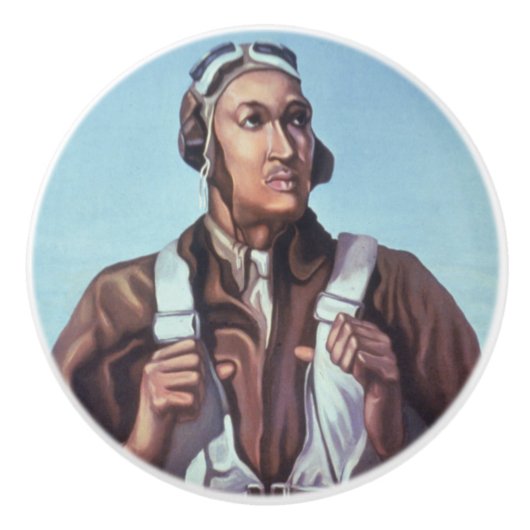 Black Aviators: Militärischer Kampfdienst der USA Keramikknauf (Vorderseite)