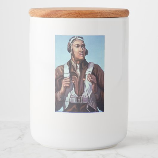 Black Aviators: Militärischer Kampfdienst der USA Lebensmitteletikett (Vorderseite)