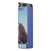 Black Aviators: Militärischer Kampfdienst der USA Thermosbecher (Nach rechts gedreht)