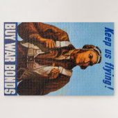 Black Aviators US-Kampfpiloten WW2 Puzzle (Horizontal)