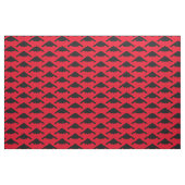 Black B-2 Spirit Stealth Bomber Pattern auf Red Stoff (Fat Quarter (45,7 x 55,9 cm))