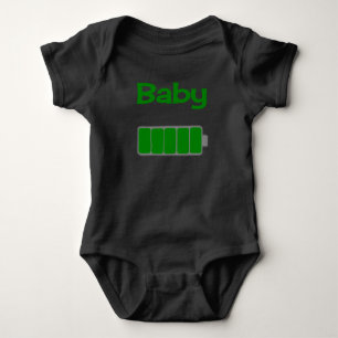 Black Baby Battery T - Shirt