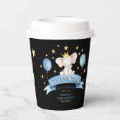 black baby elephant pappbecher (Rückseite)