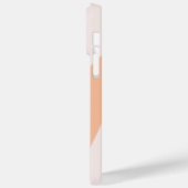 Black Ballerina Ballett Tänzer Light Pink Case Mat (Rückseite / Links)