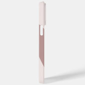 Black Ballerina Ballett Tänzer Light Pink Case Mat (Rückseite / Rechts)