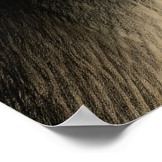 Black Ballerina Dancer Pastel Zeichnend Poster (Ecke)