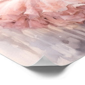 Black Ballerina: Nutcracker Sugar Plum Pink Tutu Poster (Ecke)