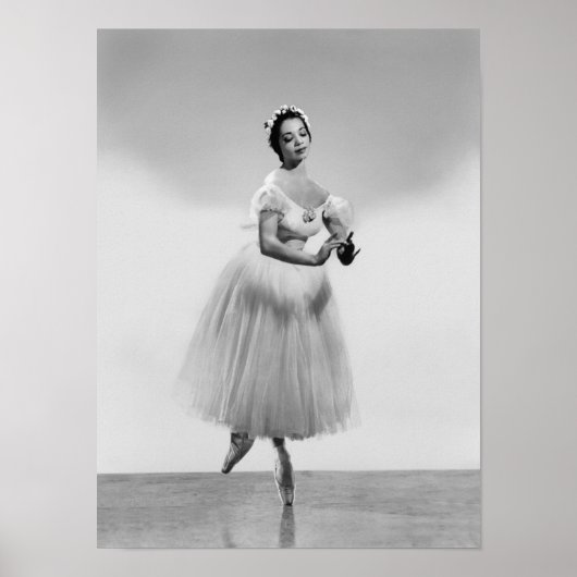 Black Ballerina Poster (Vorne)