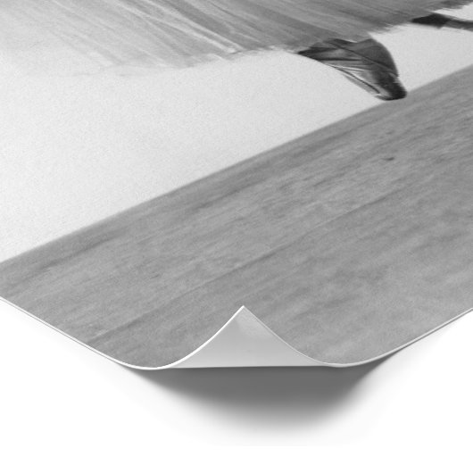 Black Ballerina Poster (Ecke)