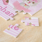 Black Ballerina Tutu Niedlich Jigsaw Puzzle (Seite)