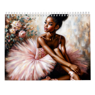 Black Ballerinas Ballet Art Calendar Kalender