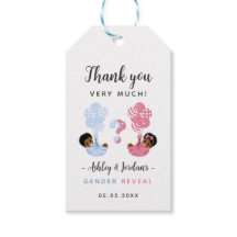 Black Balloon Gender Reveal Danke Ihnen für Tags