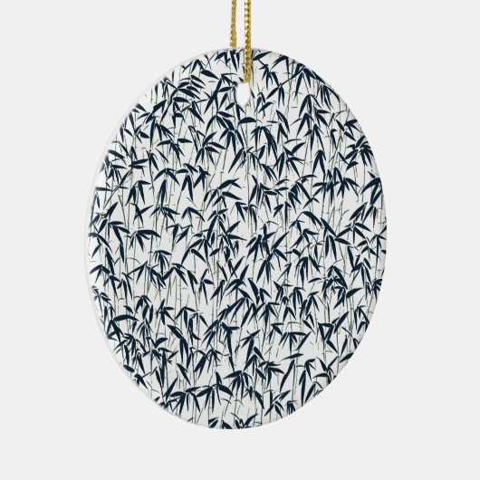 Black Bamboo Ornament (Rechts)