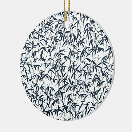 Black Bamboo Ornament (Links)