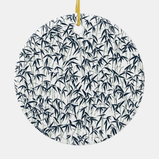 Black Bamboo Ornament (Hinten)