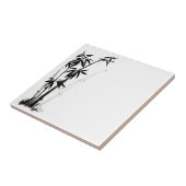 Black Bamboo - Tinte Fliese (Seite)