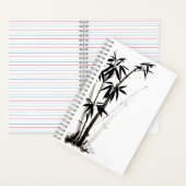 Black Bamboo - Tinte Notizblock (Innen)