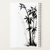 Black Bamboo - Tinte Notizblock (Rückseite)