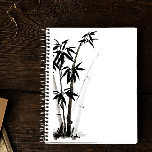 Black Bamboo - Tinte Notizblock