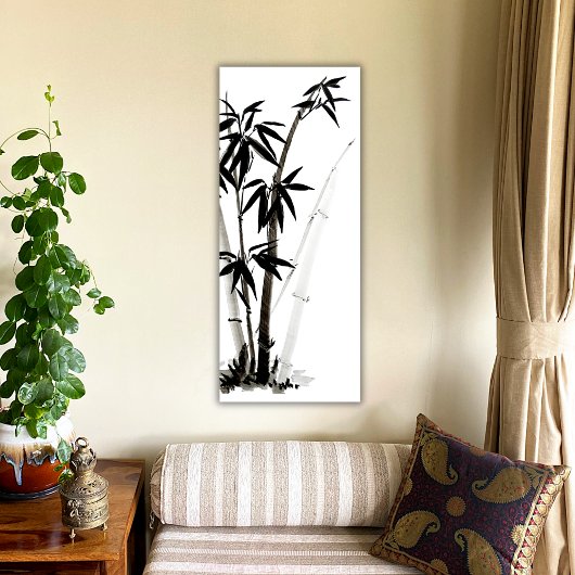 Black Bamboo - Tinte Poster