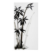 Black Bamboo - Tinte Poster (Vorderseite)