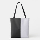 Black Banner & Black Rectangle + Ihre Ideen Tasche (Rückseite)