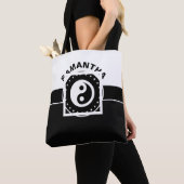 Black Banner & Black Rectangle + Ihre Ideen Tasche (Von Nahem)