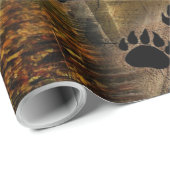 Black Bar Bald Eagle Wilderness Geschenkpapier (Rolleneckpunkt)