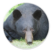 Black Bar - "Cubby" Keramik Knoblauch Keramikknauf (Vorderseite)