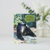 Black Bar - "Cubby - Let's Make a Deal" Postkarte (Stehend Vorderseite)