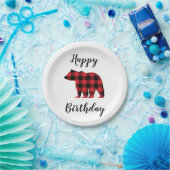 Black Bar Happy Birthday Camper Paper Teller (Party)