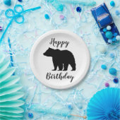 Black Bar Happy Birthday Camper Paper Teller (Party)