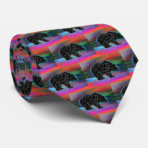 Black Bar Spirit Northern Light Colors Krawatte