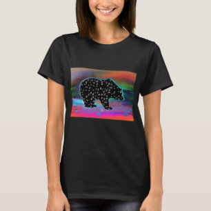 Black Bar Spirit Northern Light Colors T-Shirt