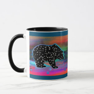 Black Bar Spirit Northern Light Colors Tasse