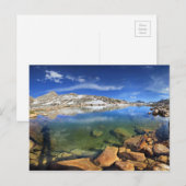 Black Bar Tarn - Sierra Postkarte (Vorne/Hinten)