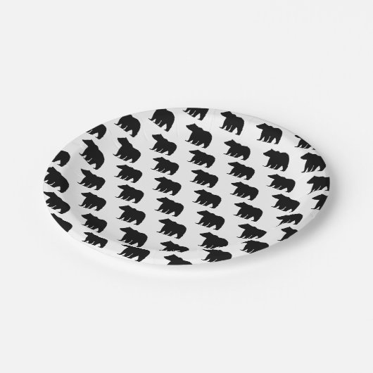 Black Bar Wilderness Camper Paper Teller (Schrägansicht)