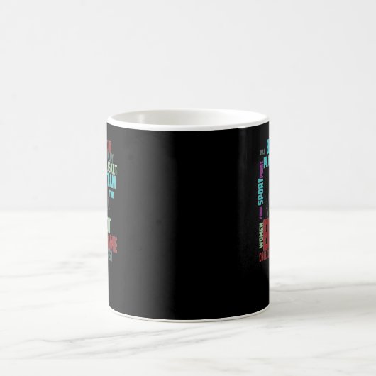 Black Basketball Stuff Coach Team Red Heart Kaffeetasse (Mittel)