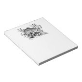 Black bass notizblock (angewinkelt)