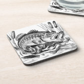 Black bass untersetzer (Linke Seite)