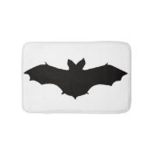 Black Bat Bath Mat Badematte (Vorderseite)