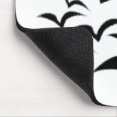 Black Bat Cloud Kids Mousepad (Ecke)