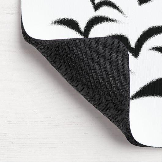 Black Bat Cloud Kids Mousepad (Ecke)