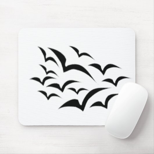 Black Bat Cloud Kids Mousepad (Mit Mouse)