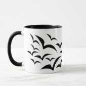 Black Bat Cloud-Tasse Tasse (Links)