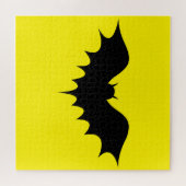 Black Bat Jigsaw Puzzle, gelb Puzzle (Horizontal)